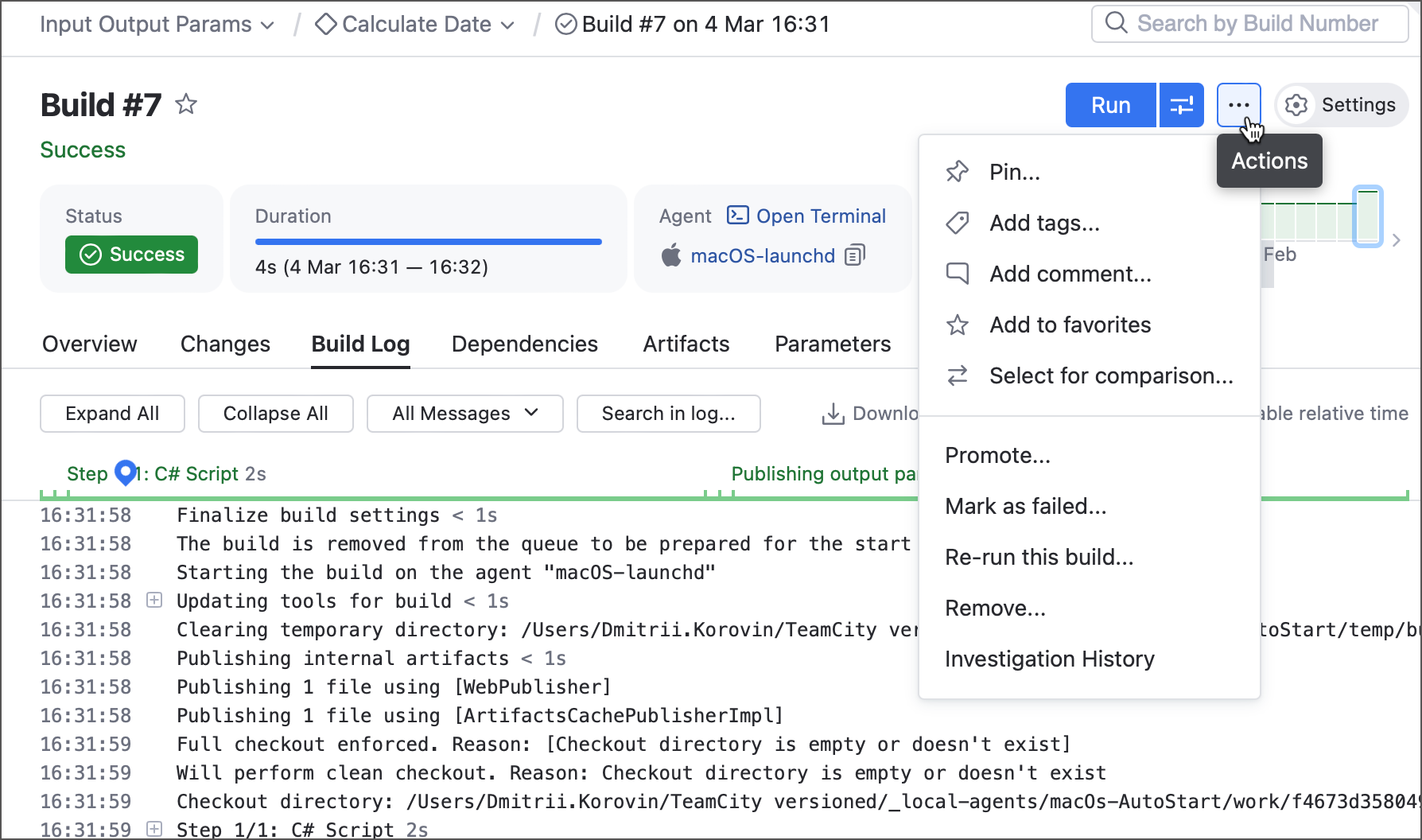 TeamCity v2025.03新版本图集
