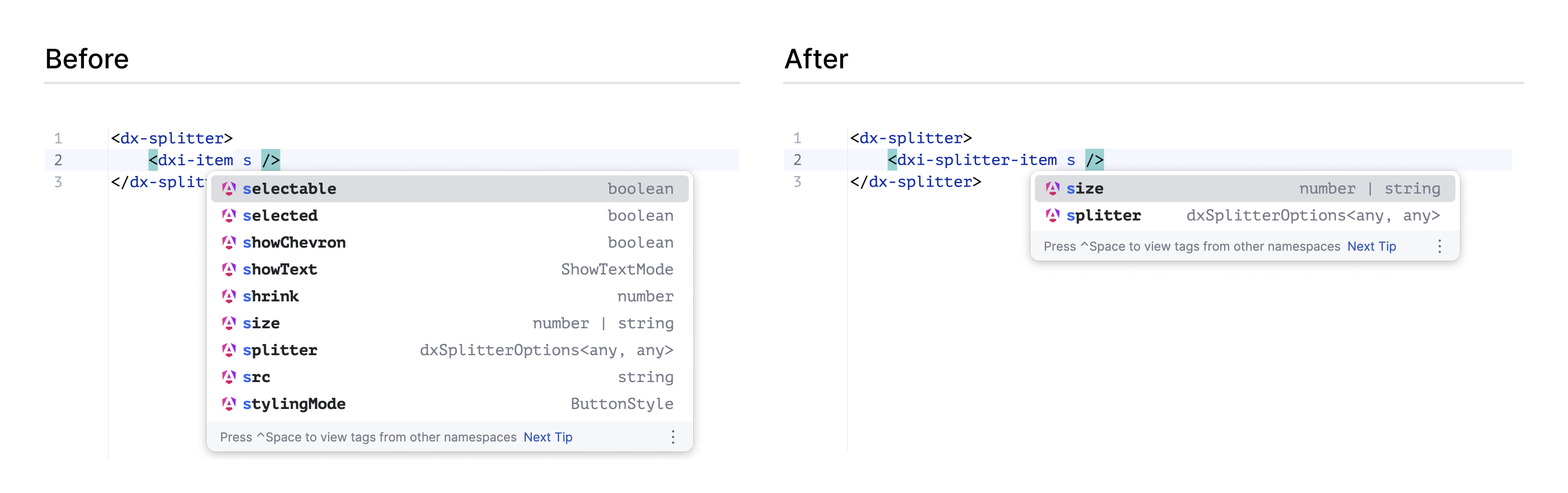 DevExtreme Angular UI控件产品更新