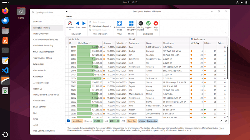 DevExpress WinForms v25.1新版产品图集