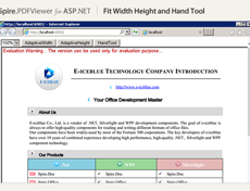 Spire.PDFViewer for ASP.NET