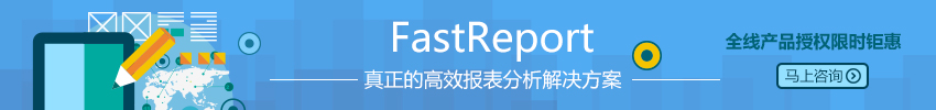 FastReport高效 表解决方案全线产品限时抢购！