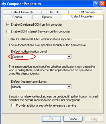 Настройка dcom для opc windows 10