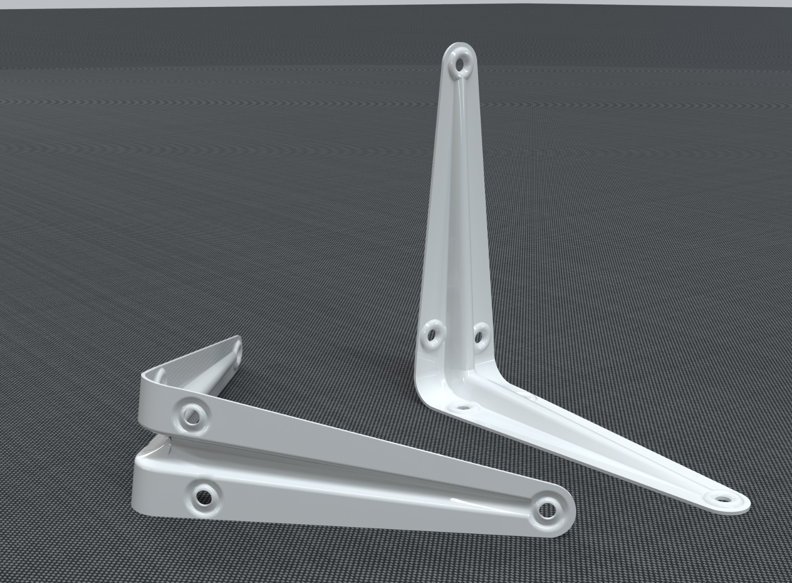 SolidWorks鈑金模型：三角托架（九比架）