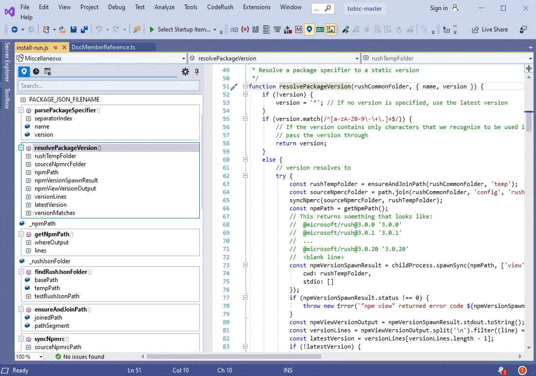 CodeRush for Visual Studio v19.1.5发布