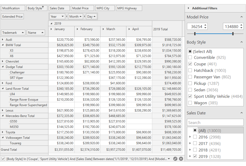 DevExpress v19.1新版亮点