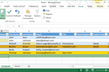 Excel Add-in预览：像常用Excel电子表格一样编辑云和数据库数据