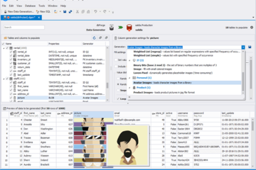 dbForge Data Generator for MySQL预览：dbForge Data Generator for MySQL界面