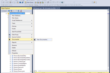 dbForge Documenter for SQL Server预览：SSMS集成 