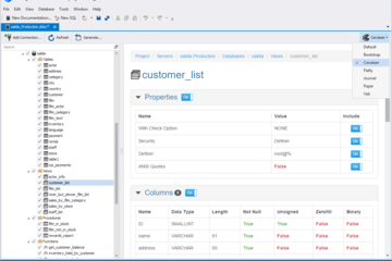 dbForge Documenter for MySQL預覽：豐富的自定義功能 