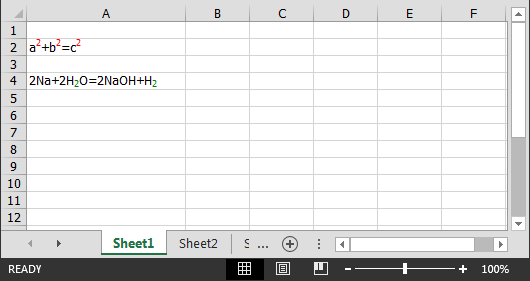 Excel .NET組件Spire.XLS數(shù)據(jù)處理系列教程：如何插入上下標(biāo)