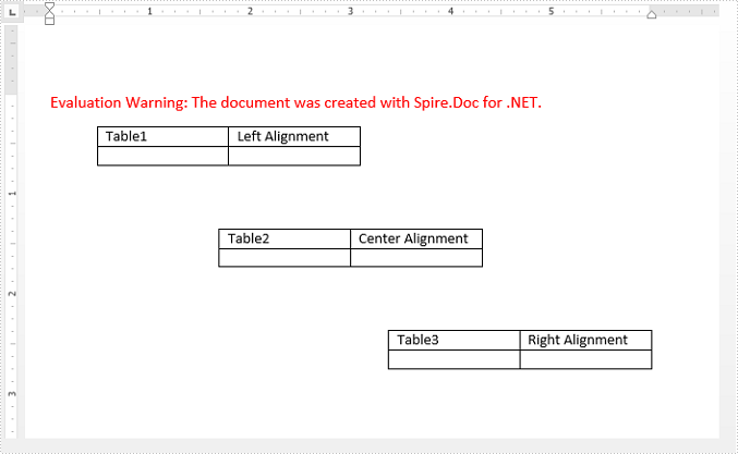 Word .NET库组件Spire.Doc系列教程：设置 Word 表格的格式