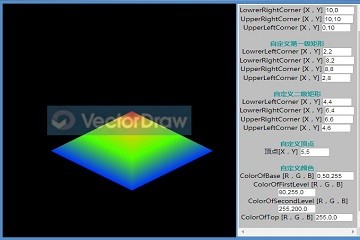 VectorDraw web library (javascript)功能示例：熱圖