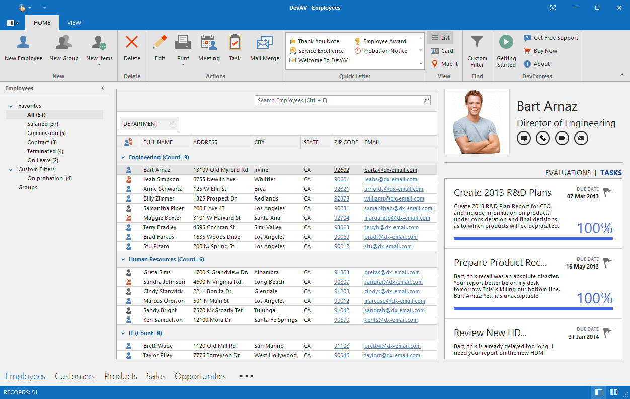 DevExpress WinForms示例：使用復選框（web樣式）進行多項選擇