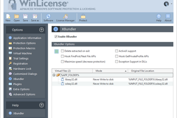 WinLicense預(yù)覽：XBundler 