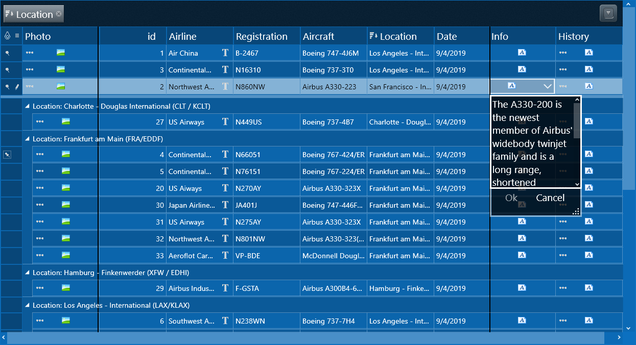 FireDataGrid 1.7