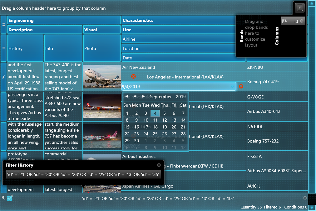 FireDataGrid 1.7