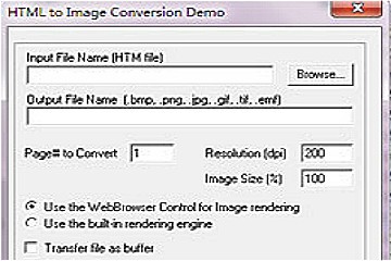 HTML to Image Converter v12 ( for .NET C#/WinForm/ASP.NET, 32/64 Bit?)