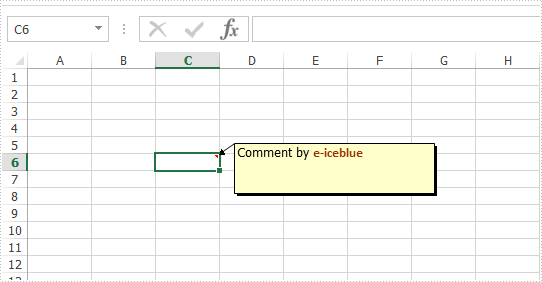 Excel .NET組件Spire.XLS批注教程：添加修改及刪除 Excel 批注