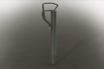 SolidWorks模型：金属笔