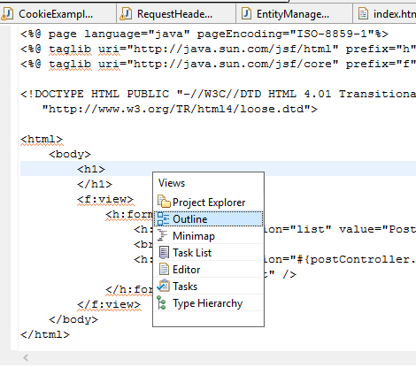 用于Productive Workflow的Eclipse快捷方式