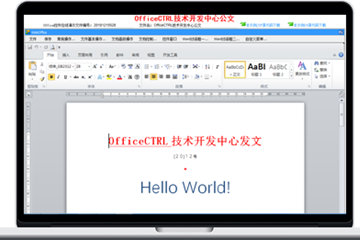 WebOffice示例：在線編輯WORD、EXCEL等文檔（二）