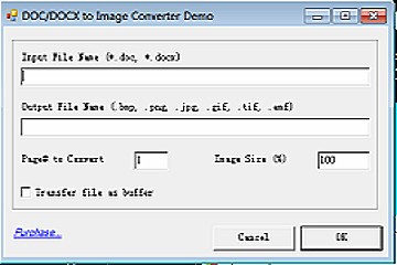 DOC to Image Converter v12（for Win32 DLL/ActiveX/MFC/C/C++/ASP）