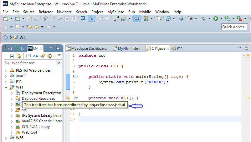 Eclipseのショートカットのための生産的なワークフロー