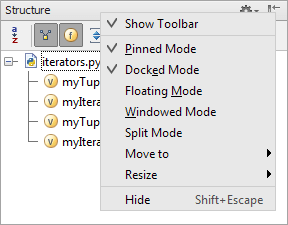 Pycharm IDE设置系列教程（七）：使用工具窗口