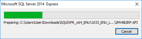 Microsoft SQL数据库作为数据源（一）安装MS SQL Express服务器