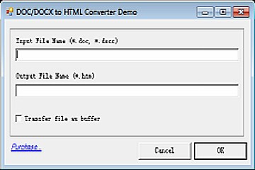 DOC to HTML Converter v12（for .NET C#/WinForm/ASP.NET, 32/64 Bit）