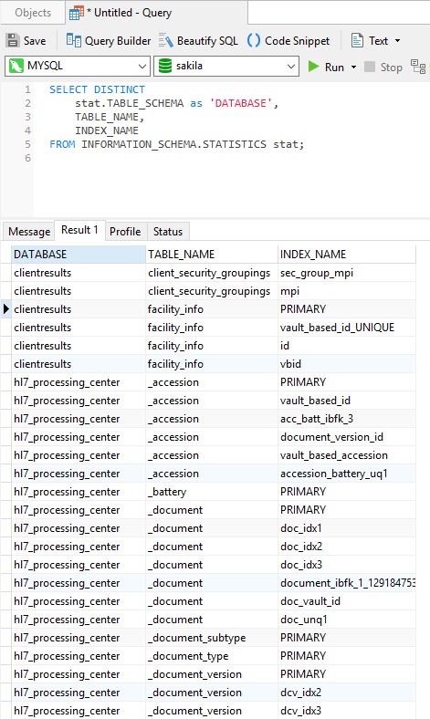 Navicat使用教程：探討MySQL信息模式中的INFORMATION_SCHEMA