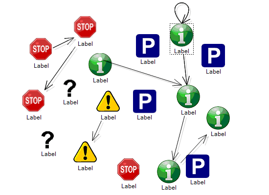 MindFusion.Diagramming for WinForms示例：图标节点