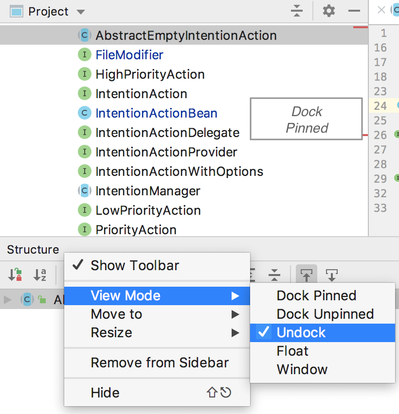 Pycharm IDE設(shè)置系列教程（九）：工具窗口查看模式