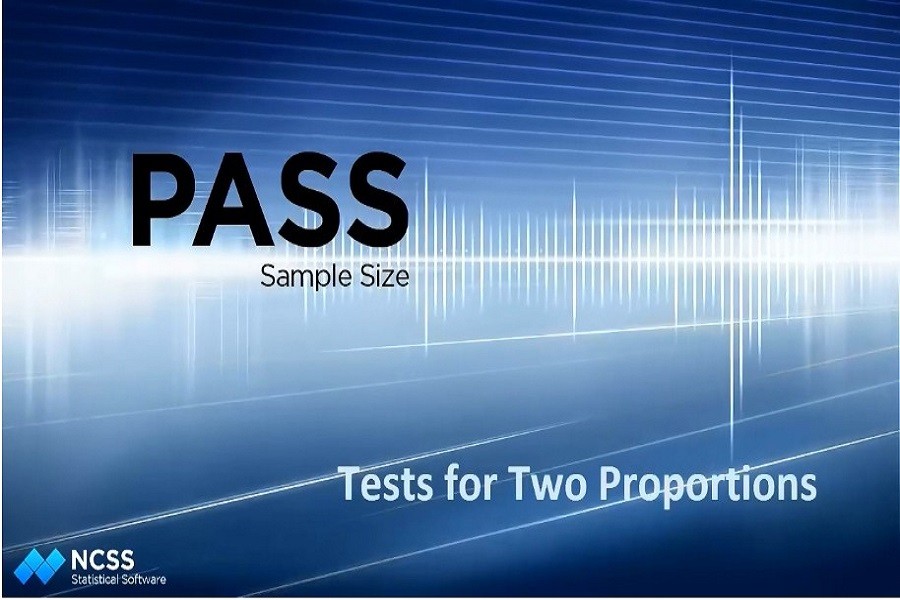 PASS教學(xué)示例：通過PASS中兩個比例的測試的樣本量計算