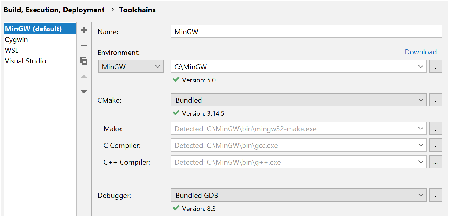 跨平臺(tái)IDE集成開發(fā)環(huán)境Clion入門教程（九）：在Windows上配置Clion