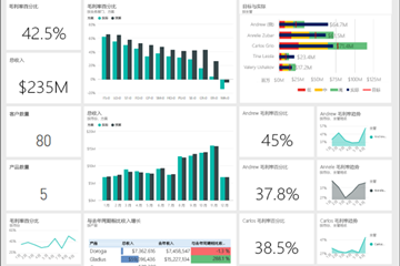 Power BI示例：客戶盈利率