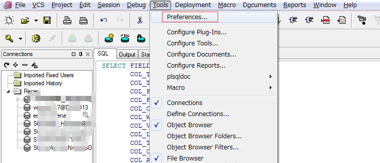 集成開發(fā)環(huán)境PL/SQL Developer教程：設(shè)置行號和修改字體大小