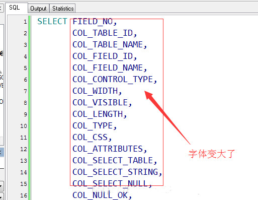 集成開發(fā)環(huán)境PL/SQL Developer教程：設(shè)置行號和修改字體大小