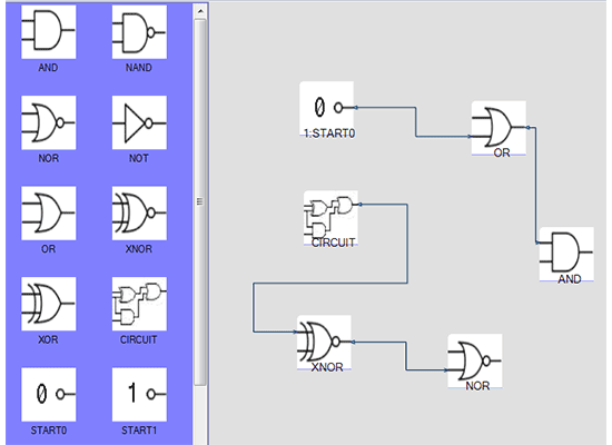 MindFusion.Diagramming for WinForms示例：邏輯門