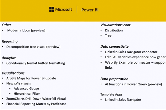 Power BI Desktop? 11月版本功能介紹