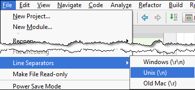 IntelliJ IDEA IDE设置系列教程（五）：配置行分隔符