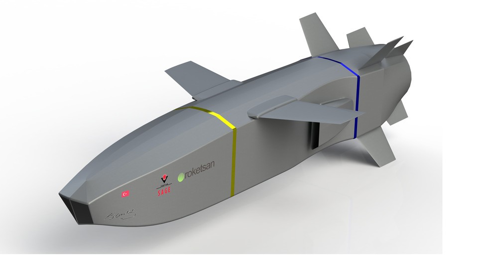 SolidWorks模型：防空導(dǎo)彈（SOM-J）