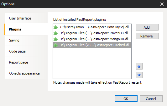 如何从FastReport.Net报表设计器连接到Firebird数据库