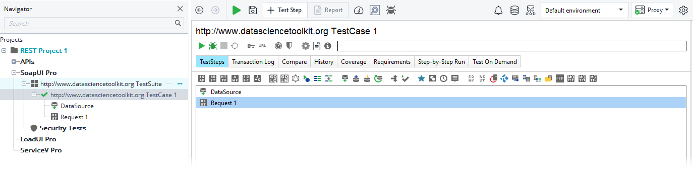 SoapUI Pro教程：Microsoft SQL數(shù)據(jù)庫作為數(shù)據(jù)源（十一）添加數(shù)據(jù)源循環(huán)