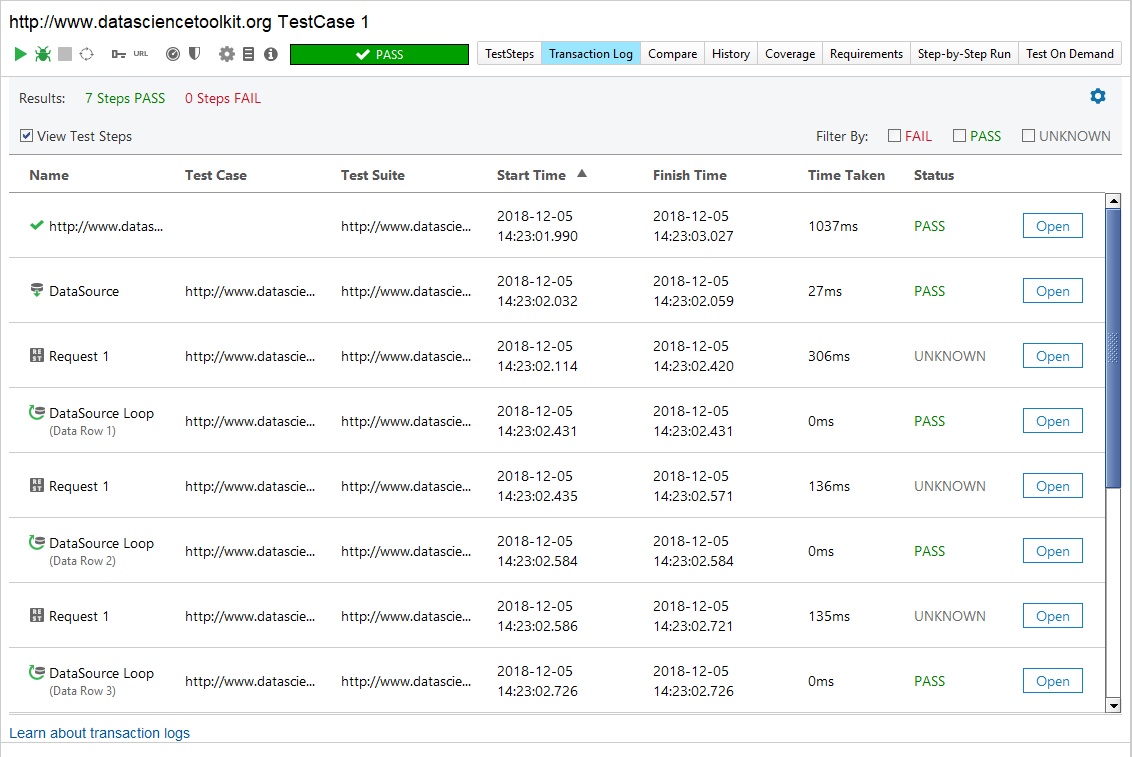 SoapUI Pro教程：Microsoft SQL數(shù)據(jù)庫作為數(shù)據(jù)源（十一）添加數(shù)據(jù)源循環(huán)