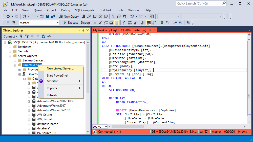 dbForge Studio for SQL Server教程：链接和比较SQL Server和PostgreSQL数据库
