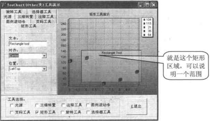 矩形工具运行效果