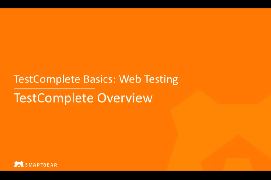 使用TestComplete進(jìn)行Web測(cè)試：TestComplete概述