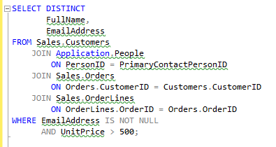 SQL語法提示工具SQL Prompt使用教程：在SQL Prompt中使用表別名