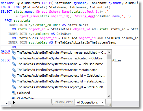 SQL語法提示工具SQL Prompt使用教程：在SQL Prompt中使用表別名